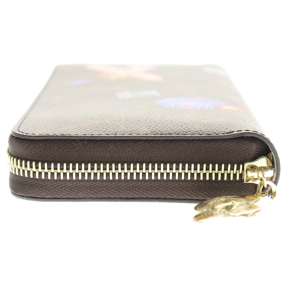 LOUIS VUITTON(ルイヴィトン) ヴィヴィエンヌ ウィンター トラベル ジッピーウォレット モノグラム PVC LVクリスマス アニメーション ロングウォレット 長財布 ゴールド金具 ブラウン M26256