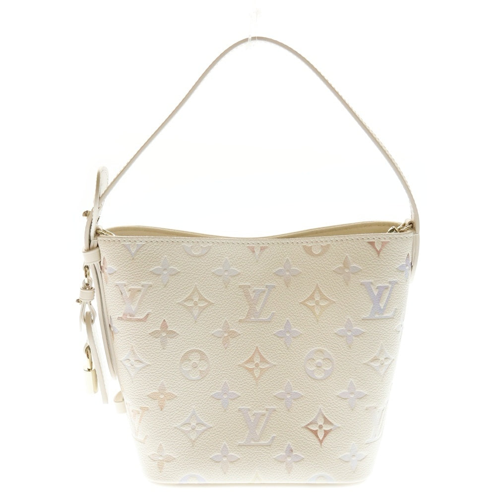 LOUIS VUITTON(ルイヴィトン) モノグラム オールインBB 2WAY レザーハンドバッグ ショルダーバッグ ピンクベージュ M25673