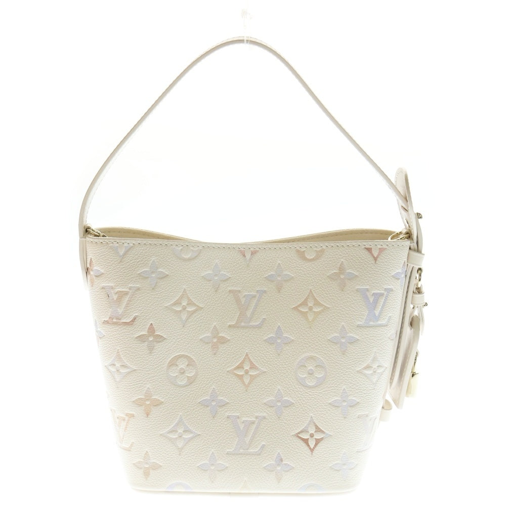 LOUIS VUITTON(ルイヴィトン) モノグラム オールインBB 2WAY レザーハンドバッグ ショルダーバッグ ピンクベージュ M25673