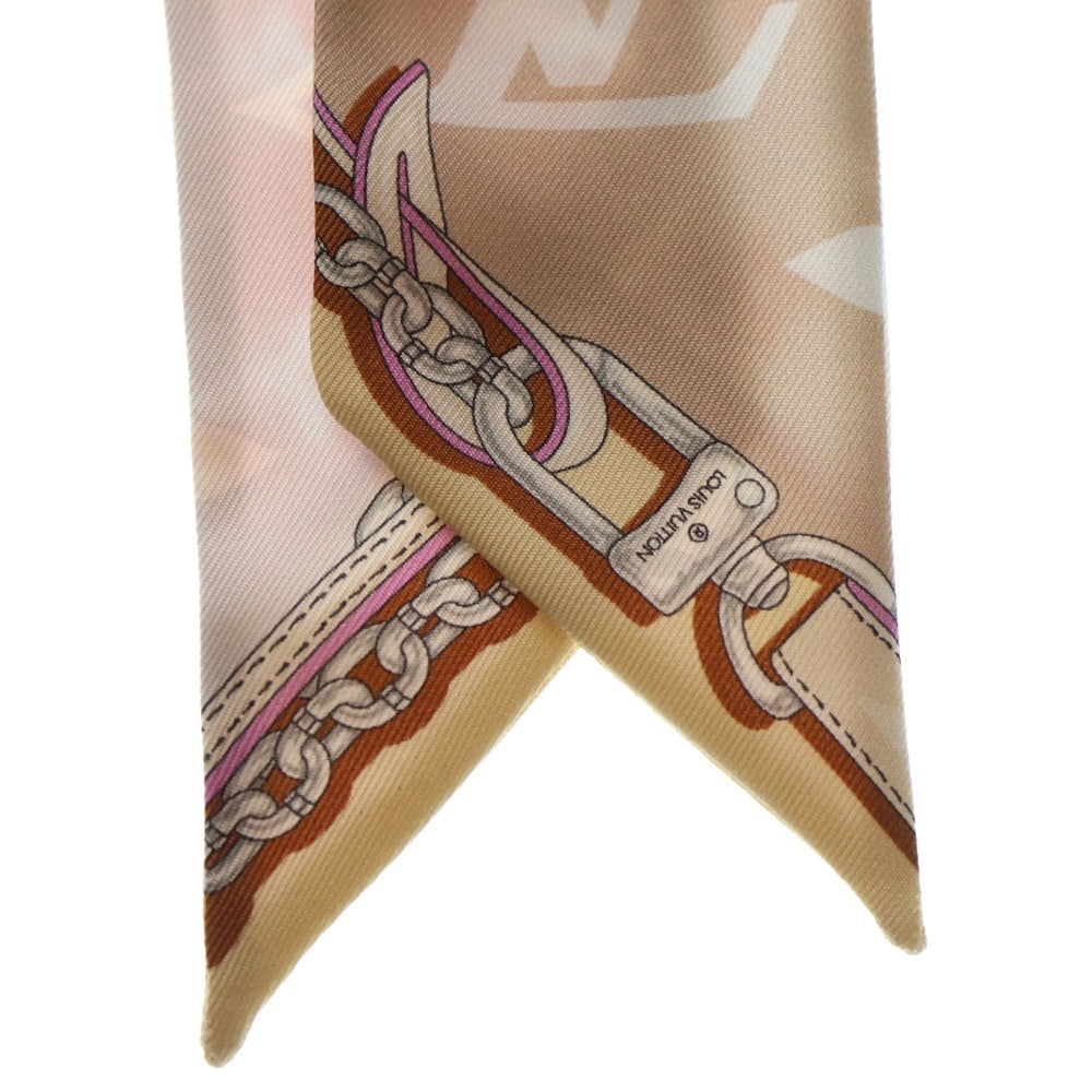 LOUIS VUITTON(ルイヴィトン) バンドーBB・アルティメット シルクスカーフ ブロン ピンク M78819