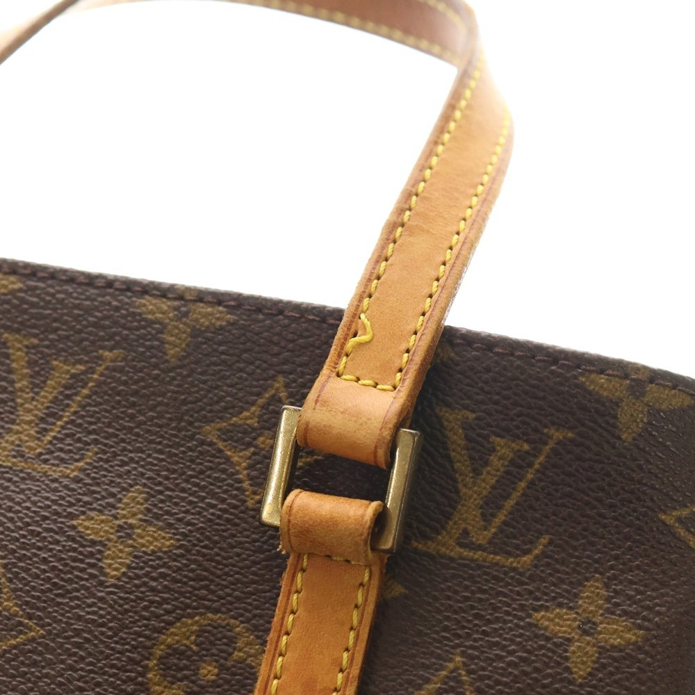 LOUIS VUITTON(ルイヴィトン) モノグラム バティニョール ハンドバッグ ミニバッグ ブラウン レザー×PVC M51156 ゴールド金具