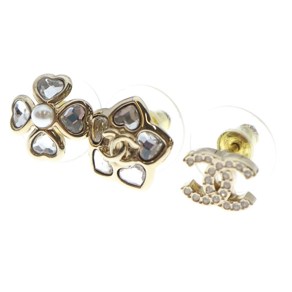 CHANEL(シャネル) ココマーク CCマーク フラワー ピアスセット ゴールド GP ABG272 アクセサリー