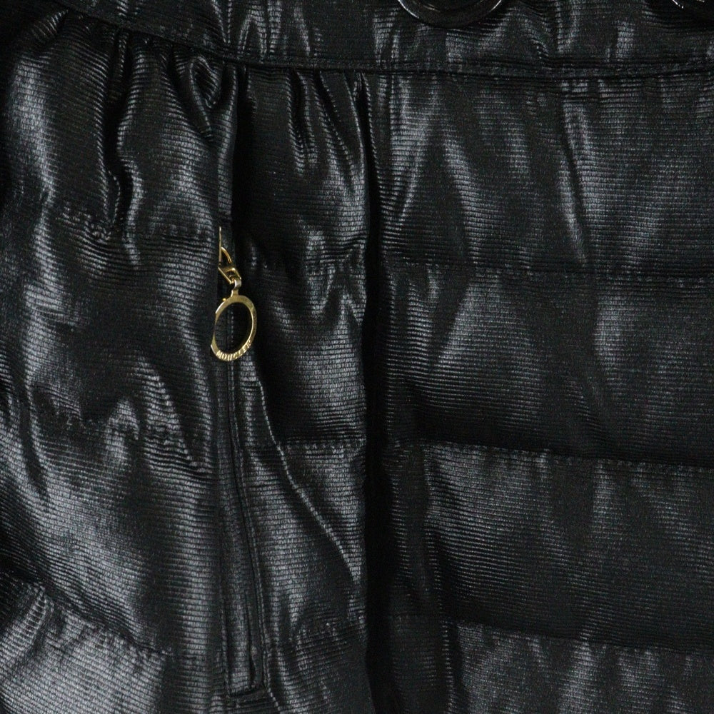 MONCLER(モンクレール) KELLY ケリー スタンドカラー ダブルブレスト スナップボタン ダウンジャケット ブラック レディース 45396/00/54117