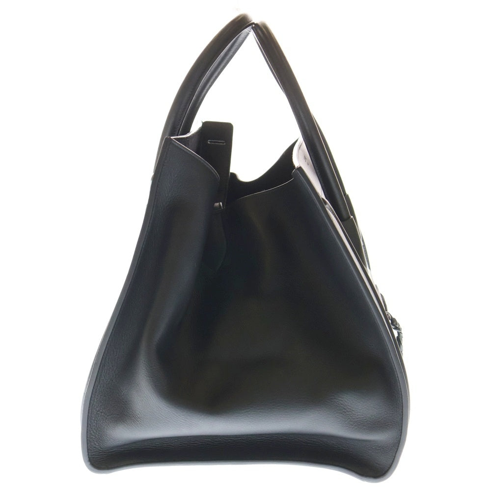 CELINE(セリーヌ) ラゲージ ファントム ハンドバッグ トートバッグ ブラック レザー ブラック金具