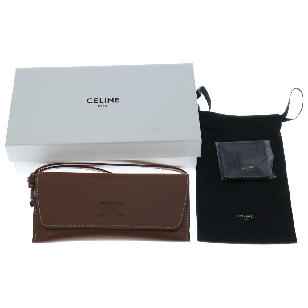 CELINE(セリーヌ) トリオンフ 01 サングラス アイウェア ブラック CL40194U ゴールド金具