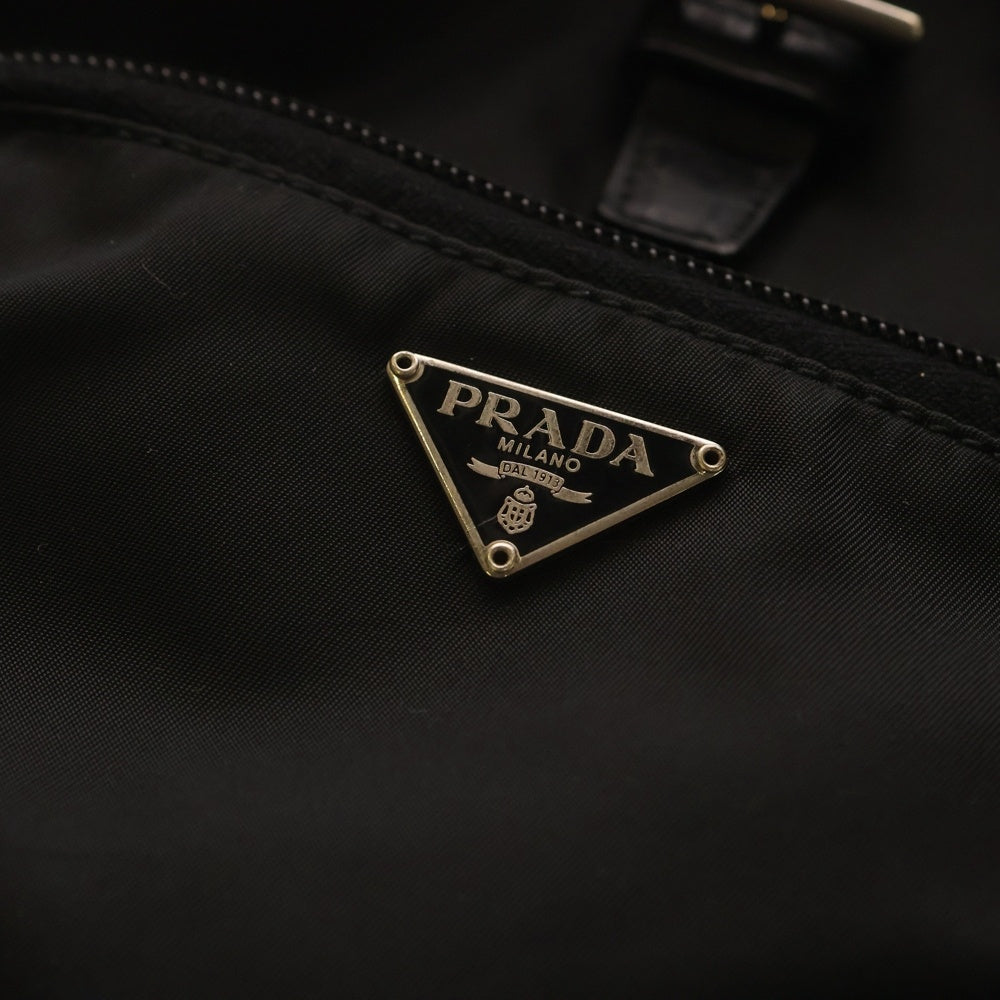 PRADA(プラダ) テスート バッグパック リュックサック ナイロン ブラック BZ5827 シルバー金具