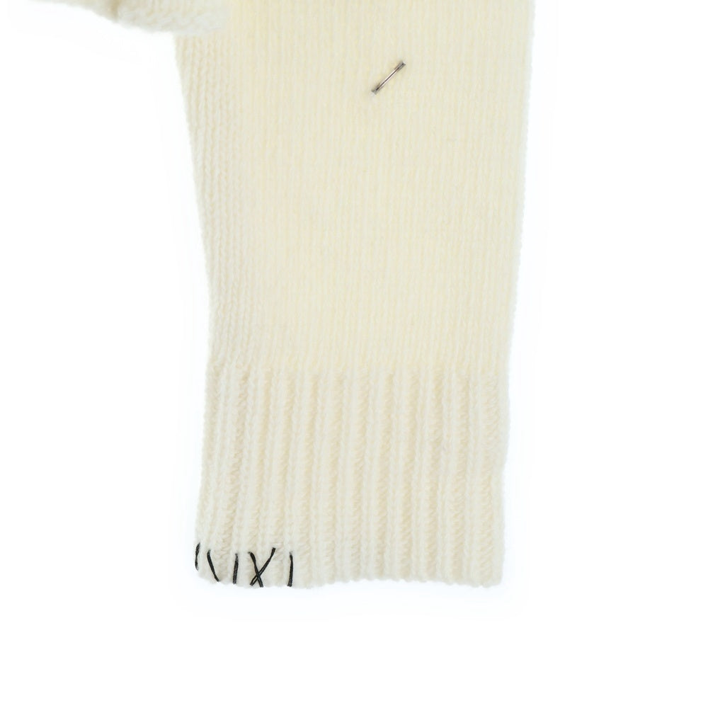MARNI(マルニ) ビーズトリム プルオーバーウールニット アイボリー レディース