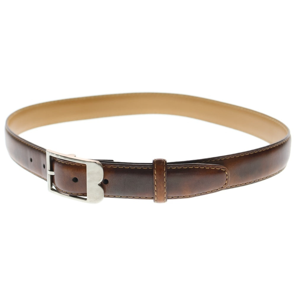 Berluti(ベルルッティ) ベルト 85/34 レザー ブラウン