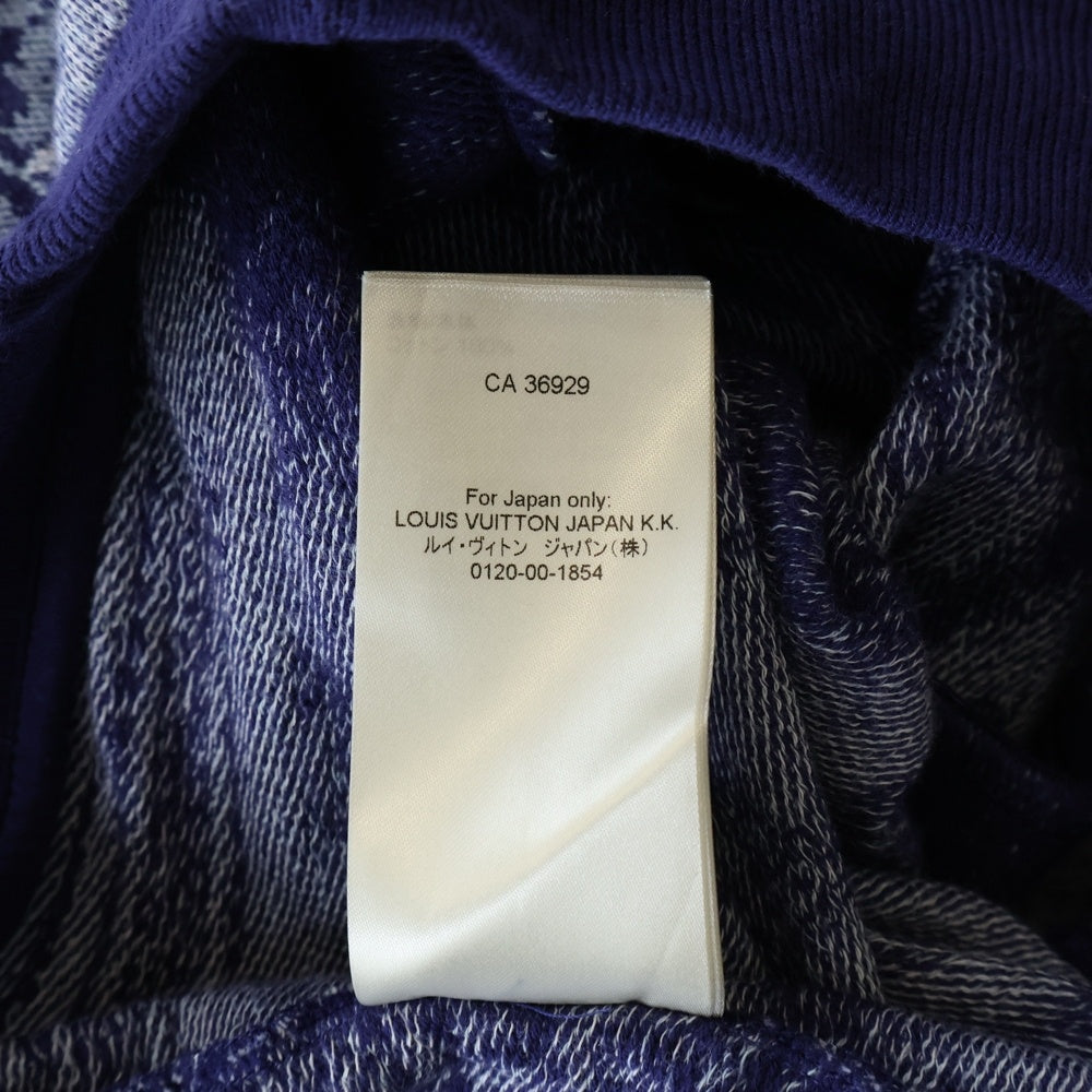 LOUIS VUITTON(ルイヴィトン) 22AW モノグラム バンダナ コットンショーツ ハーフパンツ ブルー RM222M N31 HNY27W