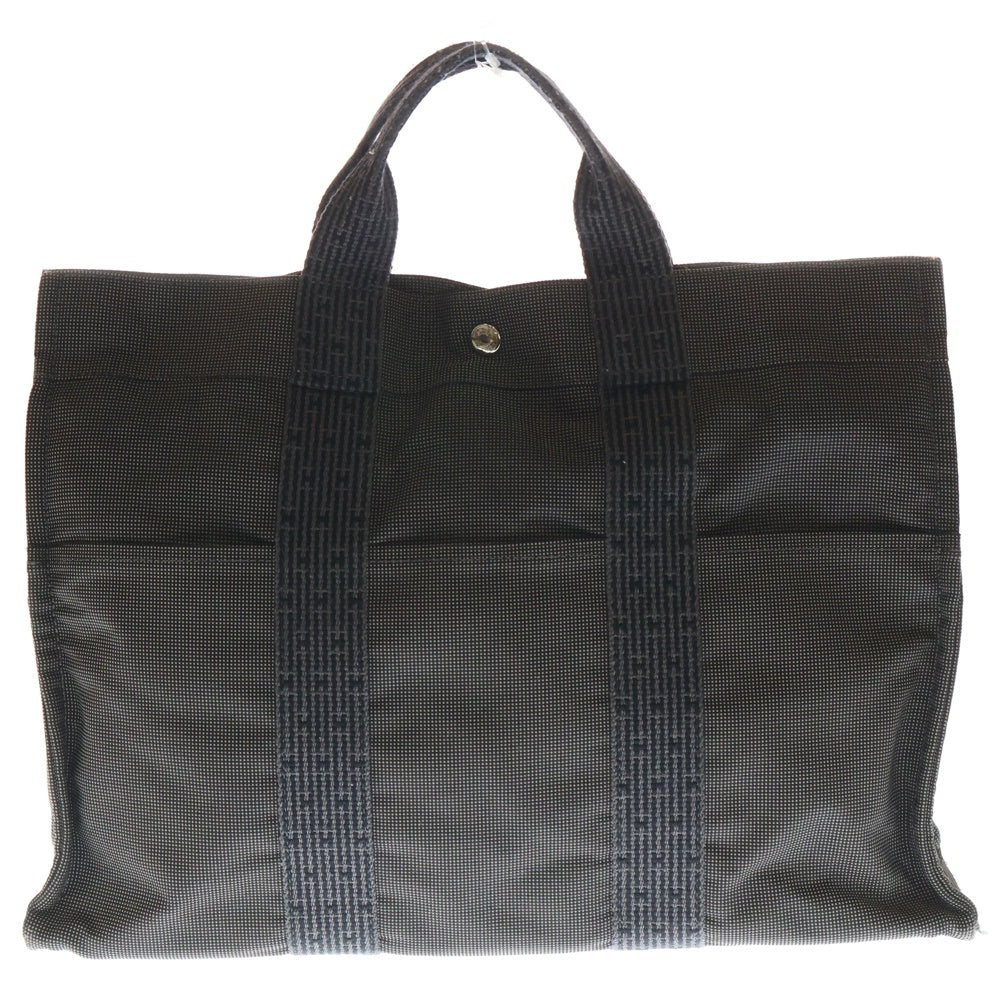 HERMES(エルメス) フールトゥ MM グレー キャンバス ハンドバッグ トートバッグ