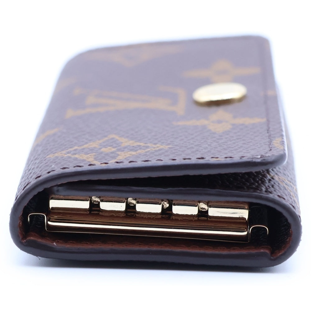 LOUIS VUITTON(ルイヴィトン) モノグラム ミュルティクレ4 キーケース ブラウン PVCレザー RFID M69517