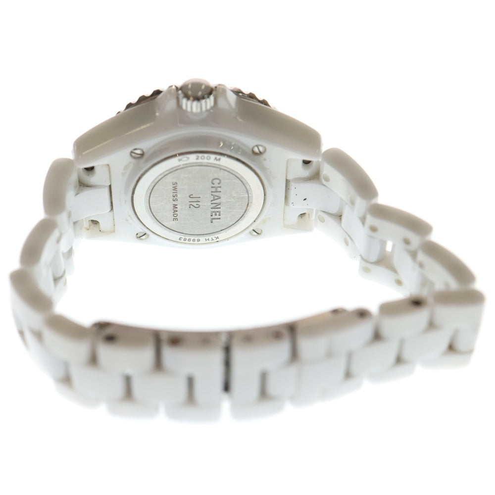 CHANEL(シャネル) J12 SS×CE/QZ ステンレス セラミック クォーツ H5698 腕時計 レディース