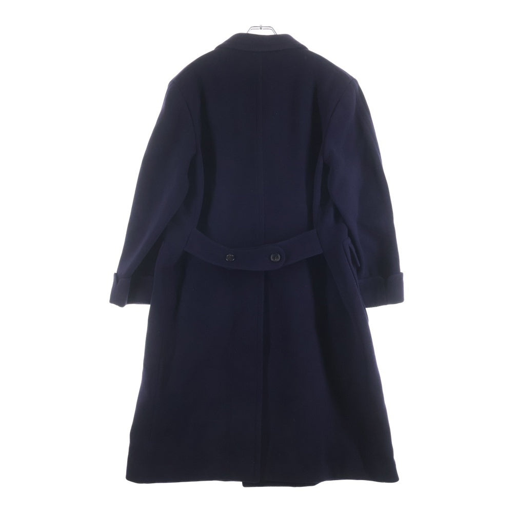 POLO RALPH LAUREN(ポロラルフローレン) ウール ダブルブレスト ロング コート パープル