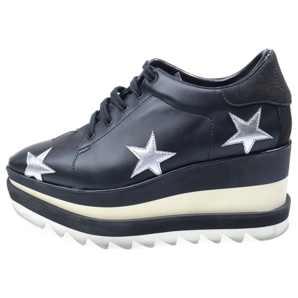 STELLA McCARTNEY(ステラマッカートニー) エリス フェイクレザー プラットフォームシューズ ブラック レディース