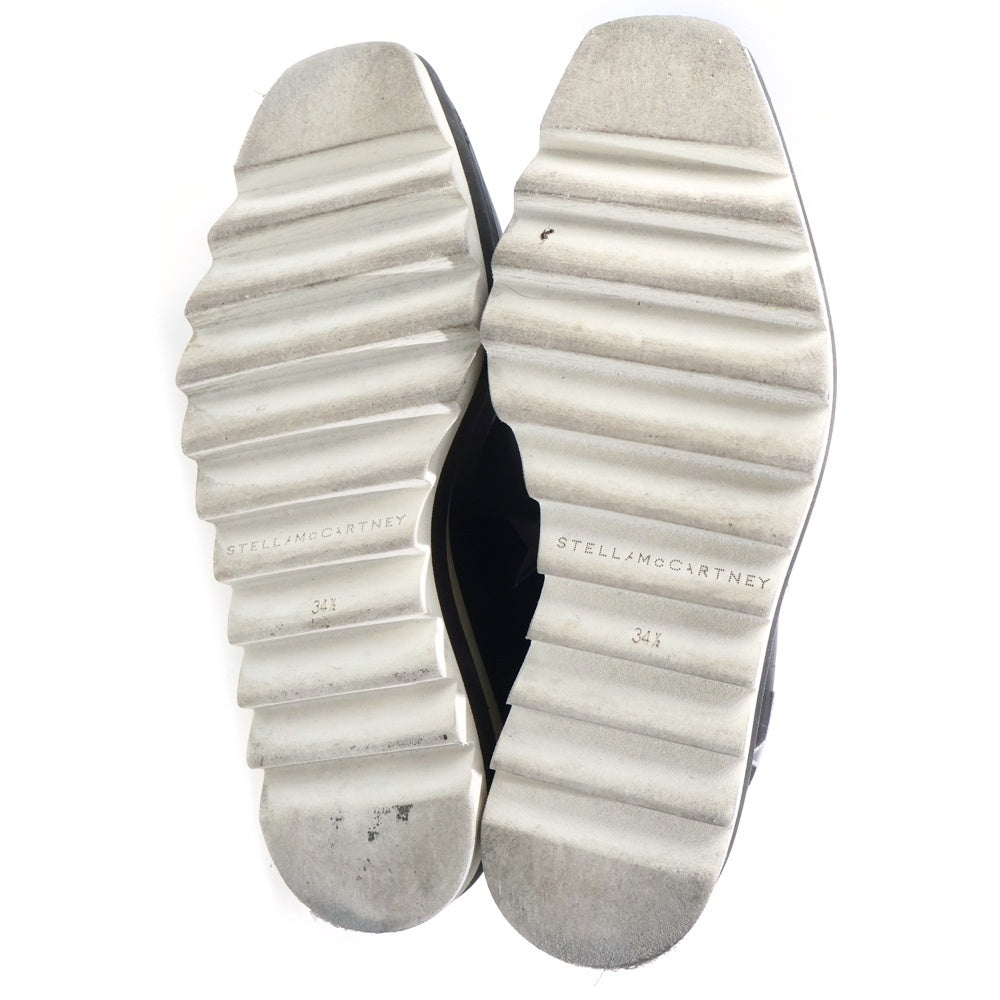 STELLA McCARTNEY(ステラマッカートニー) エリス フェイクレザー プラットフォームシューズ ブラック レディース