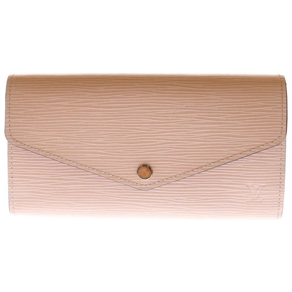 LOUIS VUITTON(ルイヴィトン) エピ ポルトフォイユ・サラ ローズナクレ レザー M61394 長財布 レディース