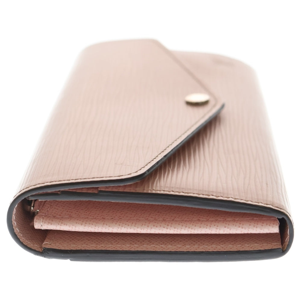 LOUIS VUITTON(ルイヴィトン) エピ ポルトフォイユ・サラ ローズナクレ レザー M61394 長財布 レディース