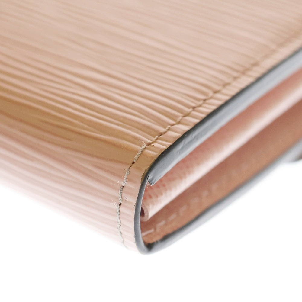 LOUIS VUITTON(ルイヴィトン) エピ ポルトフォイユ・サラ ローズナクレ レザー M61394 長財布 レディース