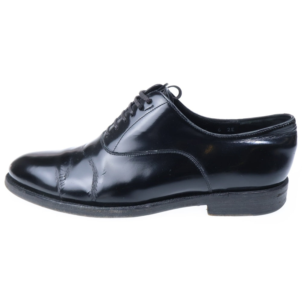 FERRAGAMO(フェラガモ) レザー ストレートチップ ドレス ビジネス シューズ ブラック