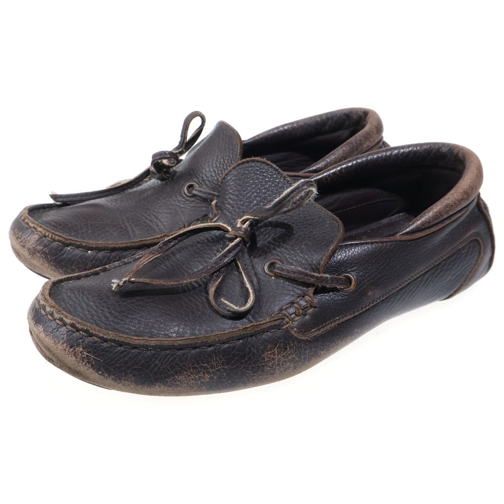 BOTTEGA VENETA(ボッテガヴェネタ) レザー ドライビングシューズ ブラウン