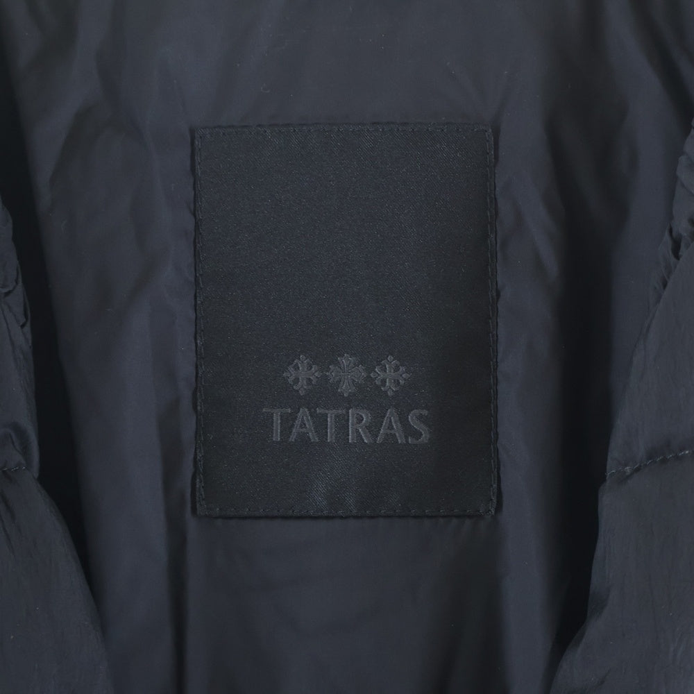 TATRAS(タトラス) BREVA ブレヴァ ノーカラー ジップアップ ダウンジャケット レディース ブラック LTSE23A4169-D