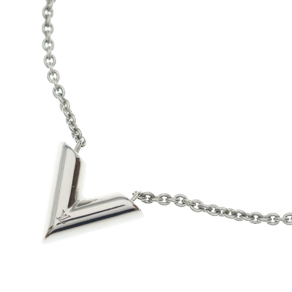 LOUIS VUITTON(ルイヴィトン) センシャルV ネックレス ペンダント チェーン シルバー M63197 レディース
