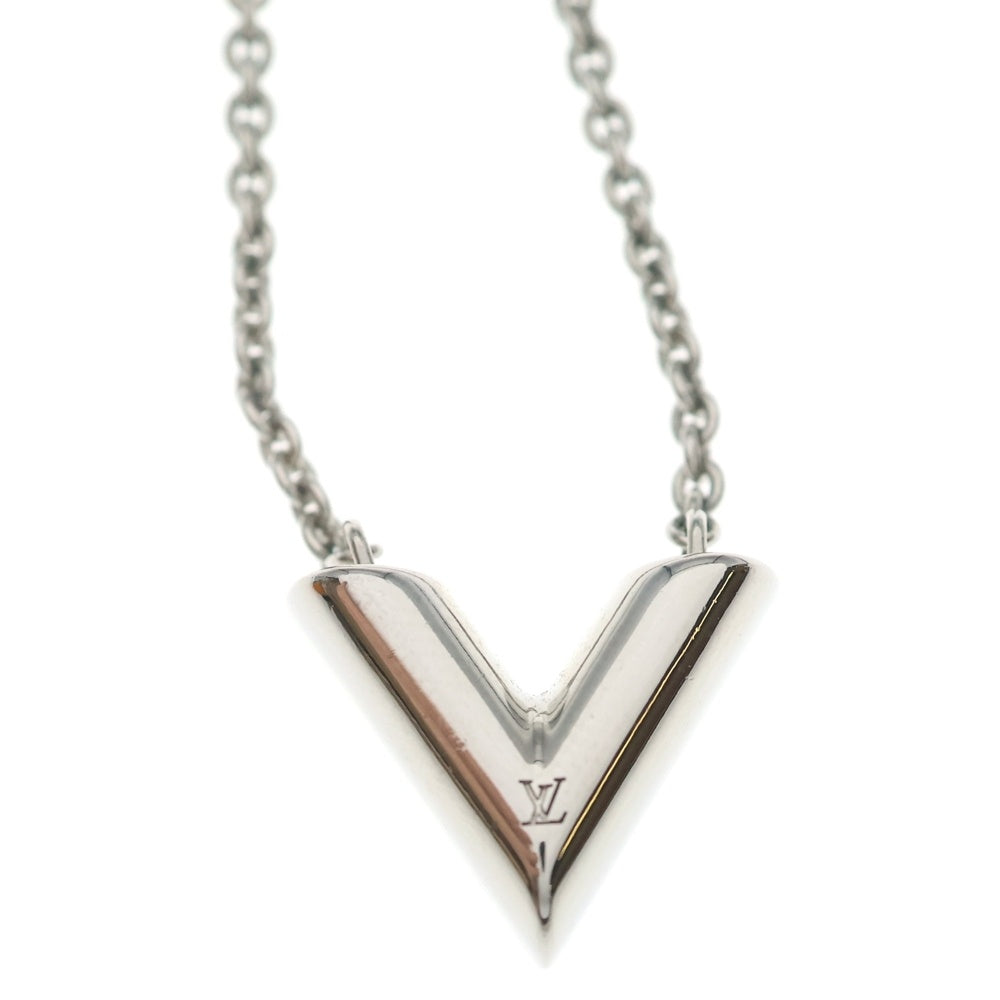 LOUIS VUITTON(ルイヴィトン) センシャルV ネックレス ペンダント チェーン シルバー M63197 レディース