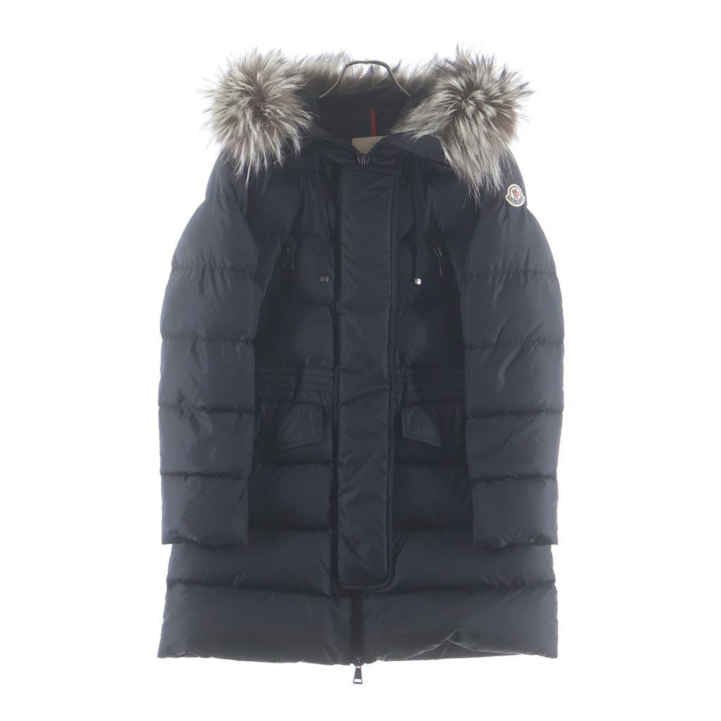 MONCLER(モンクレール) 20AW APHROTI アフロティ ファーフーデッド ダウンロング ジャケット コート ブラック F20931B51002 レディース