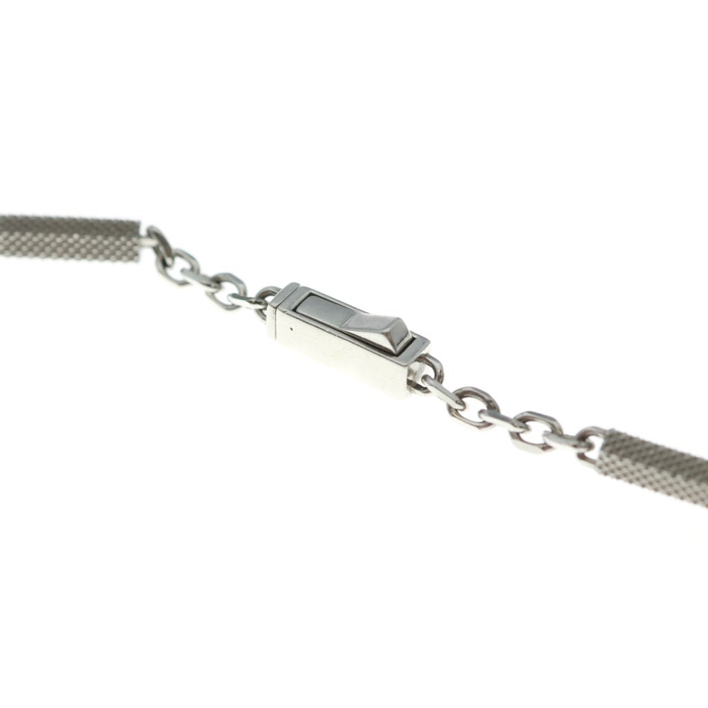 BOTTEGA VENETA(ボッテガヴェネタ) ロック ネックレス ペンダント チェーン シルバー Sv925 28.6g