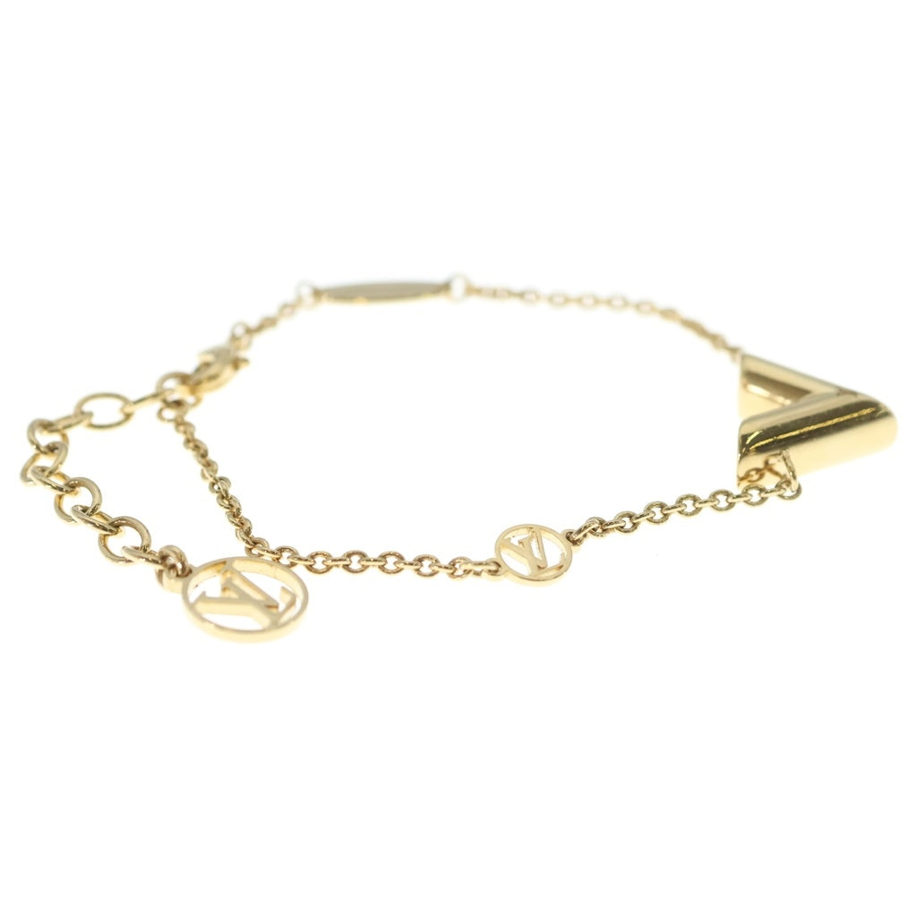 LOUIS VUITTON(ルイヴィトン) エッセンシャルV チェーン ブレスレット ゴールド M00858 レディース