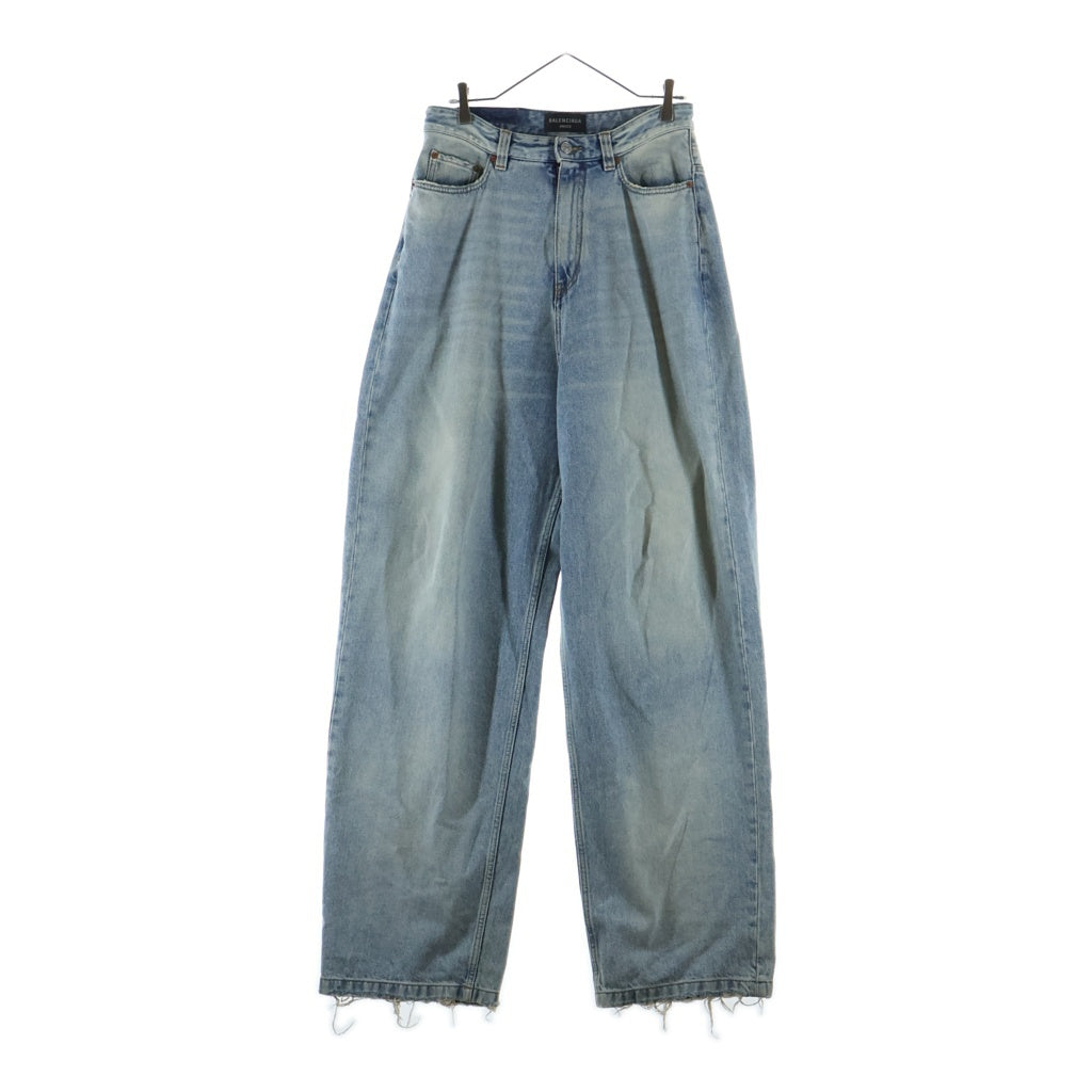 BALENCIAGA(バレンシアガ) 22AW プルアップワイドバギーデニムパンツ