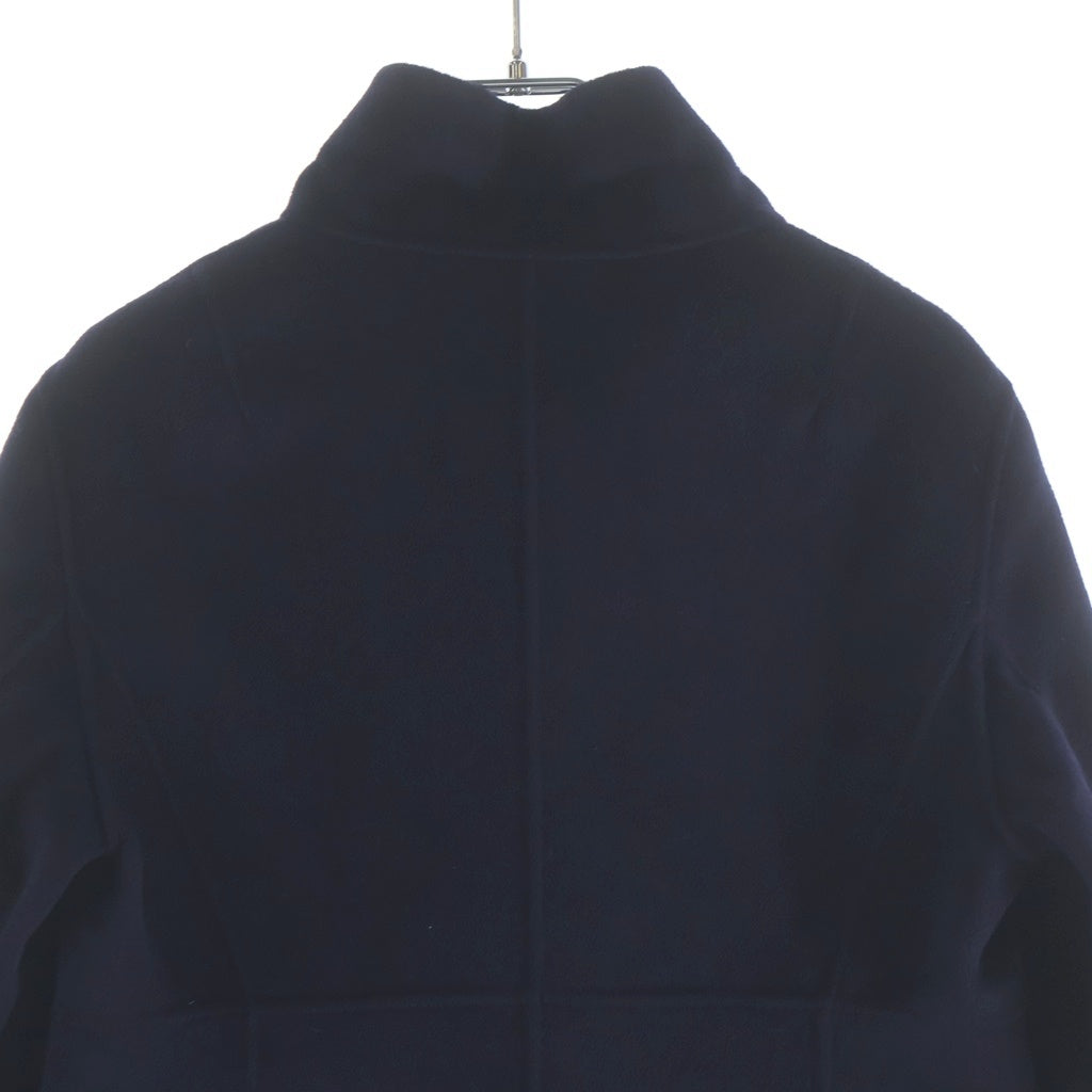 Max Mara(マックスマーラ) スタンドカラーコート アンゴラ×ウール ネイビー 36 レディース
