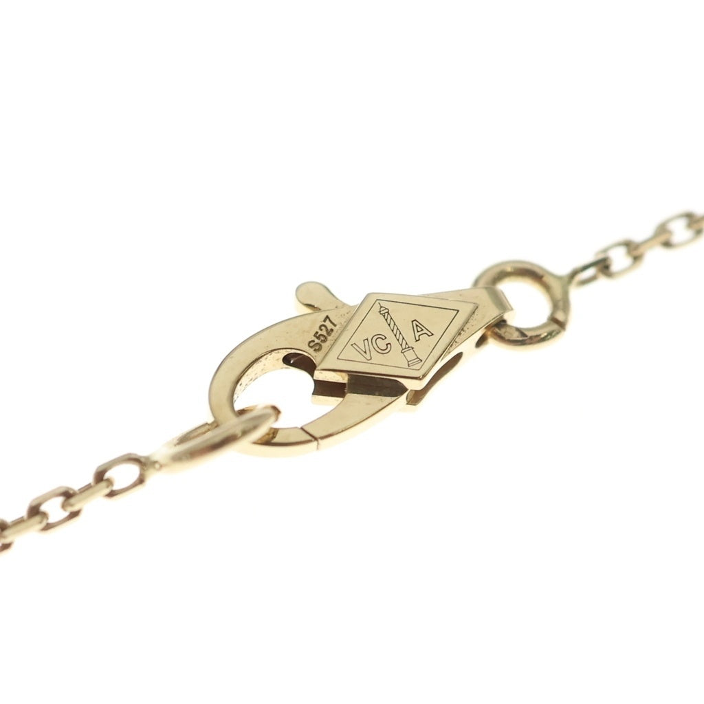Van Cleef & Arpels(ヴァンクリーフアンドアーペル) スウィートアルハンブラ パピヨン マザーオブパール ネックレス 18KYG VCARF69300 ジュエリー レディース