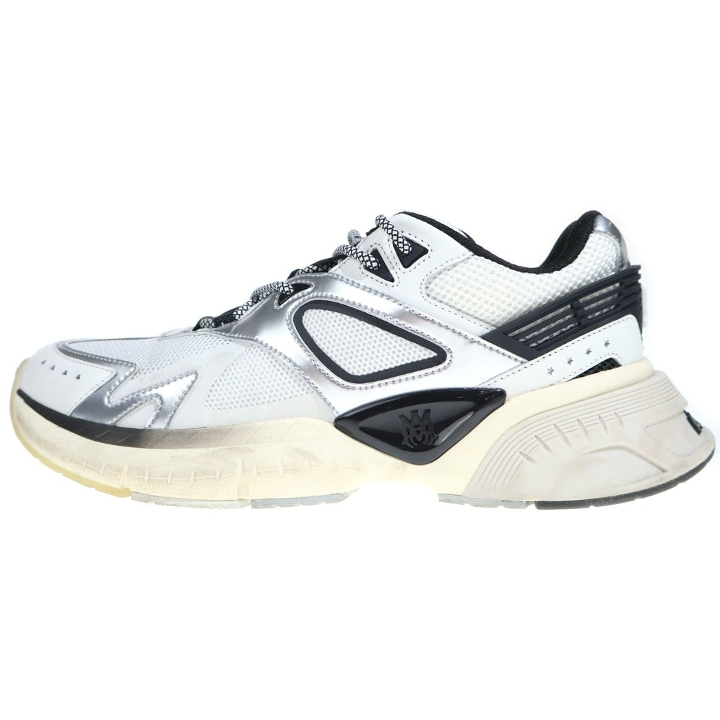 AMIRI(アミリ) MA RUNNER エムエーランナー メッシュ ローカットシューズ スニーカー ホワイト/シルバー