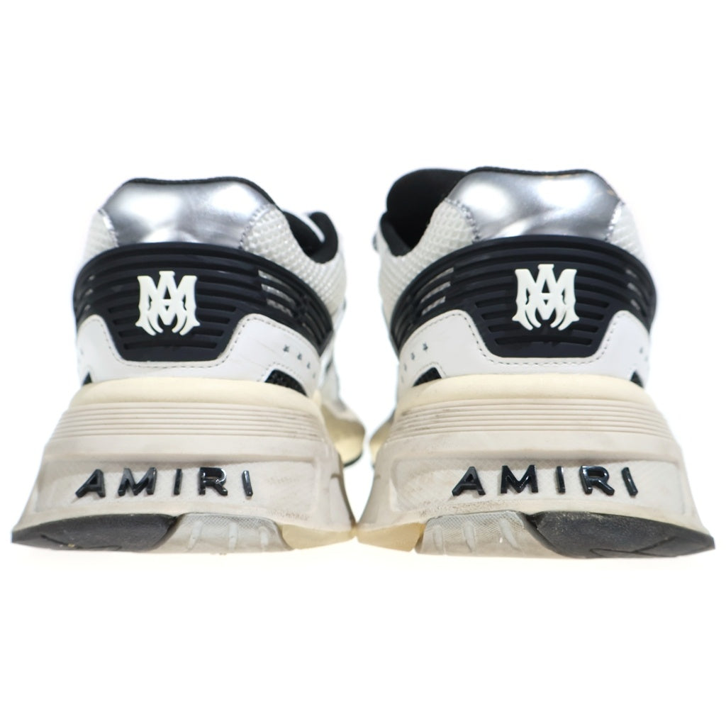 AMIRI(アミリ) MA RUNNER エムエーランナー メッシュ ローカットシューズ スニーカー ホワイト/シルバー