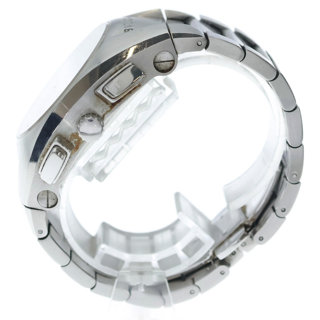 BVLGARI(ブルガリ) エルゴン クロノグラフ SS/AT ステンレス オートマ 自動巻き 腕時計 EG40SCH シルバー文字盤