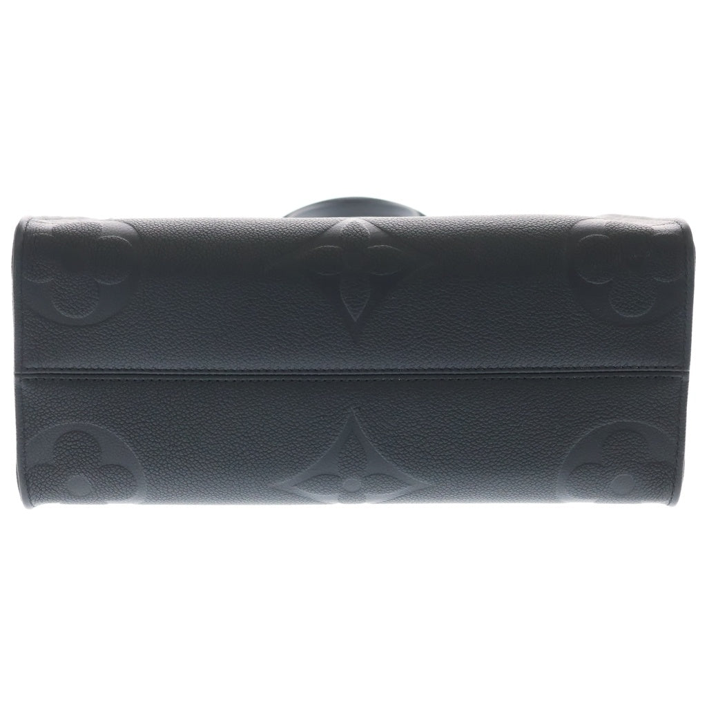 LOUIS VUITTON(ルイヴィトン) モノグラムアンプラント オンザゴーMM レザー 2WAYショルダーバッグ ハンドバッグ トートバッグ ブラック M45595 レディース