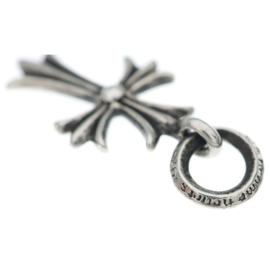 CHROME HEARTS(クロムハーツ) TINY CH CROSS タイニーCHクロス チャーム ネックレストップ シルバー BCA382