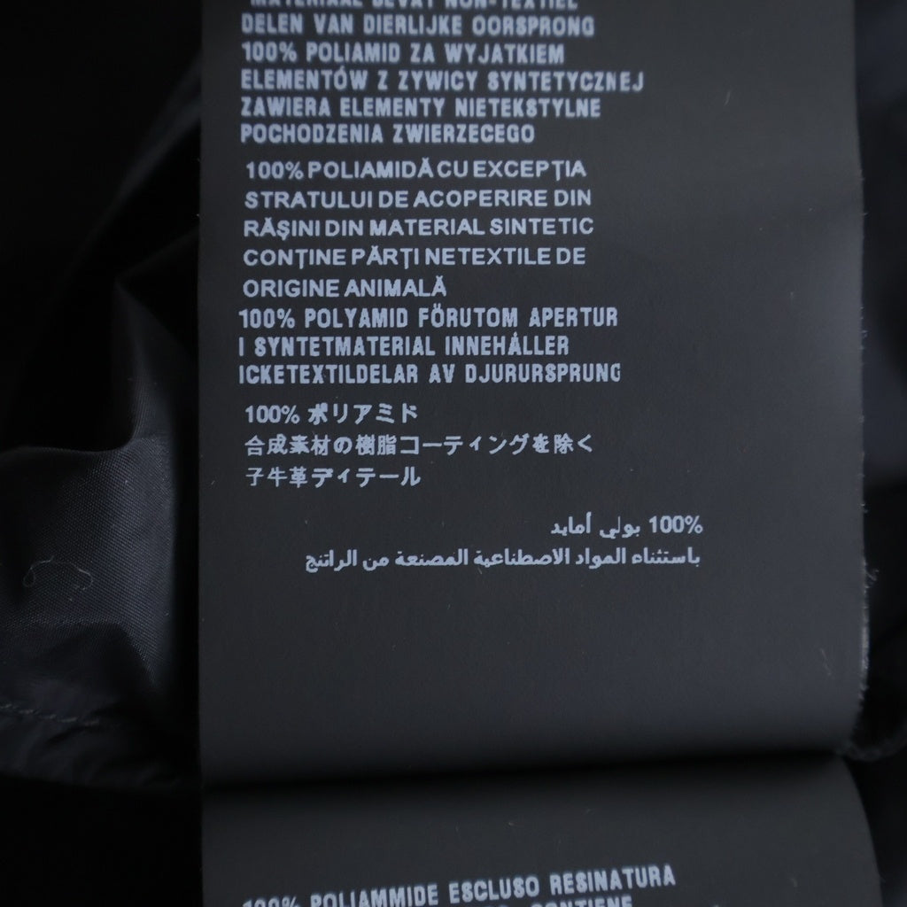 PRADA(プラダ) ナイロンジップパーカー フーディー ブラック #38 ACS1 2019 115
