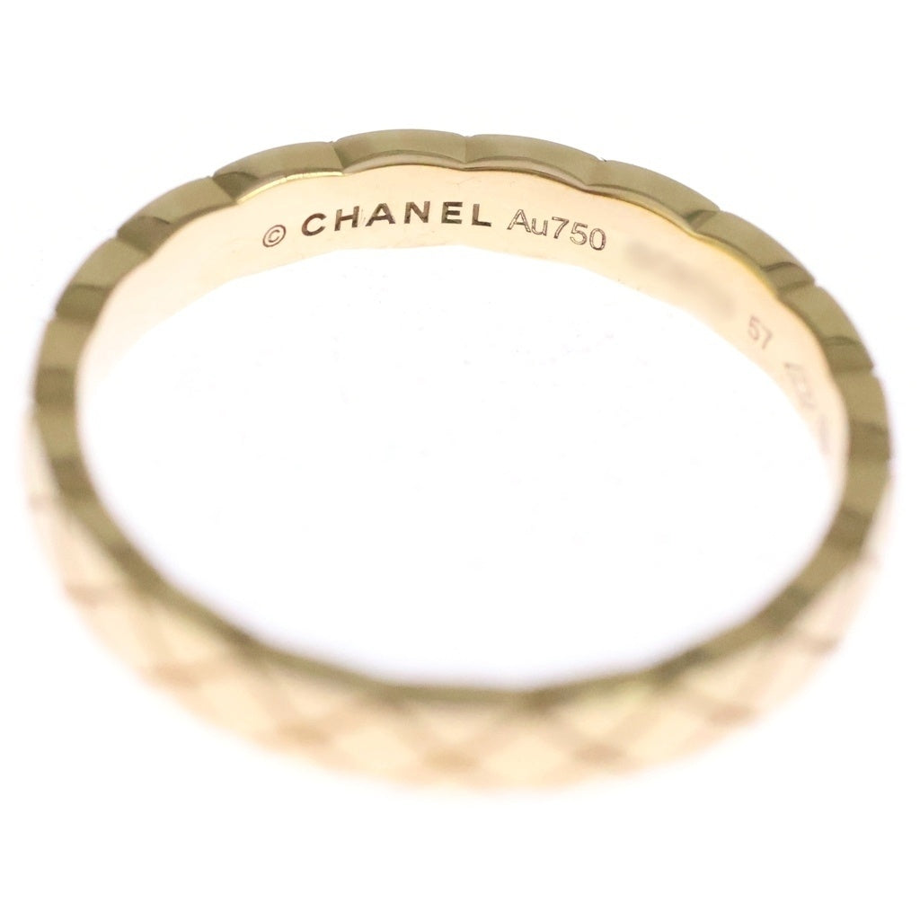 CHANEL(シャネル) ココクラッシュ ミニ モデル リング Au750YG イエローゴールド #57
