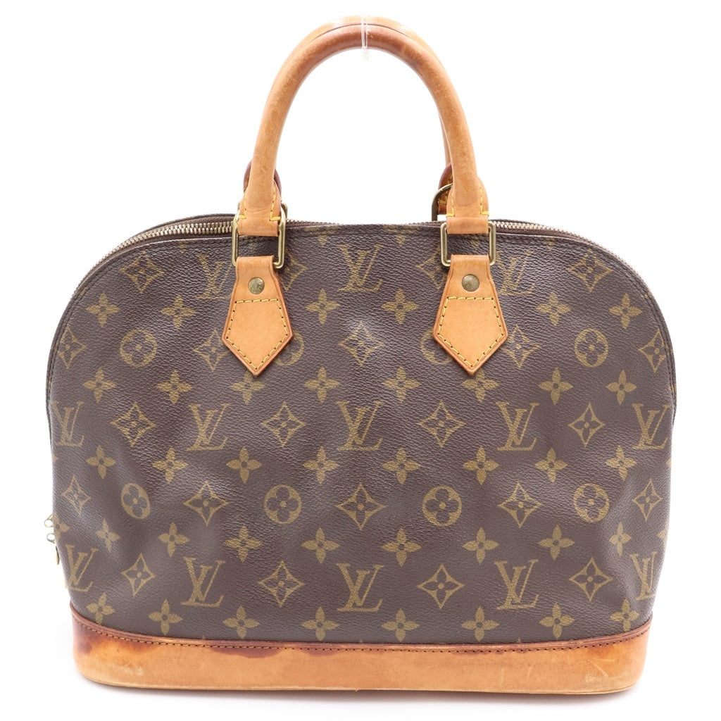 LOUIS VUITTON(ルイヴィトン) モノグラム アルマPM PVC レザー ハンドバッグ ブラウン M51130 レディース