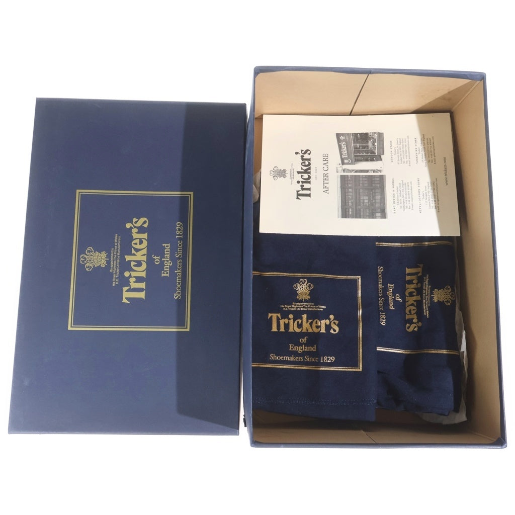 Tricker's(トリッカーズ) MALTON モールトン メダリオン ブローグ カントリー ショートブーツ シューズ ブラウン M2508