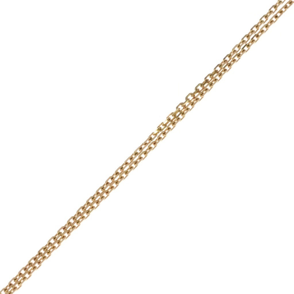 Van Cleef & Arpels(ヴァンクリーフアンドアーペル) スウィートアルハンブラ マザーオブパール ネックレス ペンダント チェーン イエローゴールド Au750 VCARF レディース