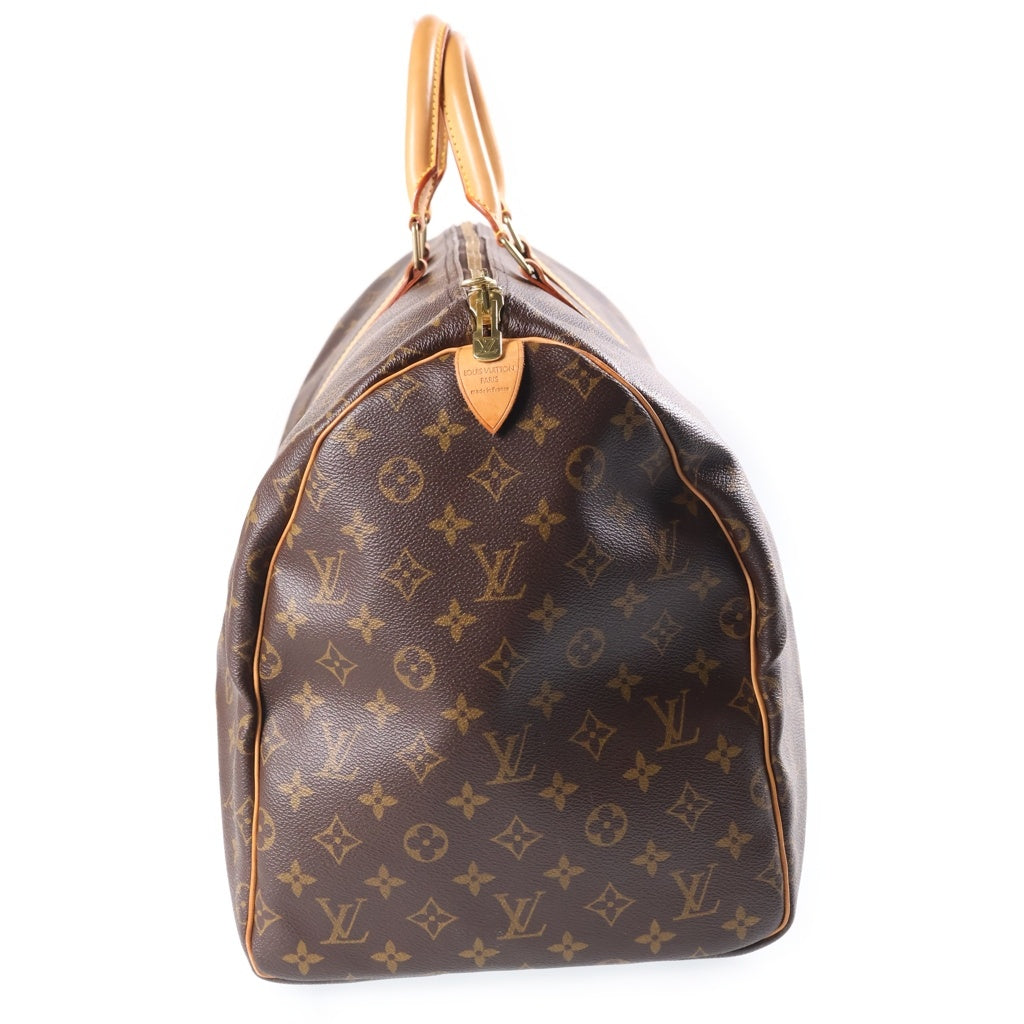 LOUIS VUITTON(ルイヴィトン) モノグラム キーポル55 ハンドバッグ ボストンバッグ ブラウン PVC×レザー M41424