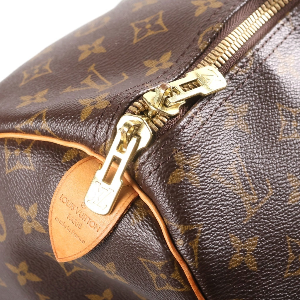 LOUIS VUITTON(ルイヴィトン) モノグラム キーポル55 ハンドバッグ ボストンバッグ ブラウン PVC×レザー M41424