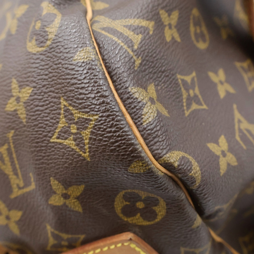 LOUIS VUITTON(ルイヴィトン) モノグラム ソミュール43 ショルダーバッグ ブラウン PVC×レザー M42252 レディース