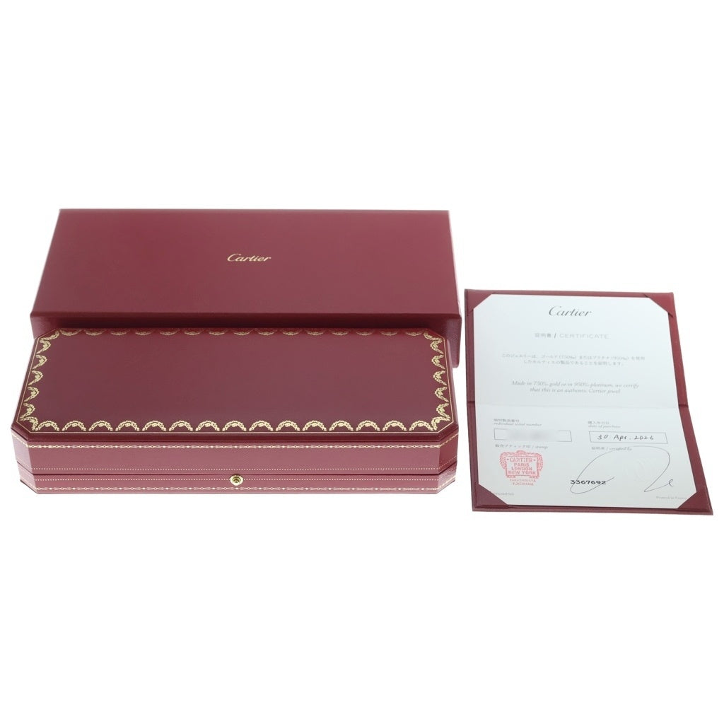 Cartier(カルティエ) ダムール LM 1Pダイヤモンド ブレスレット Au750 K18 ピンクゴールド 502GRV レディース