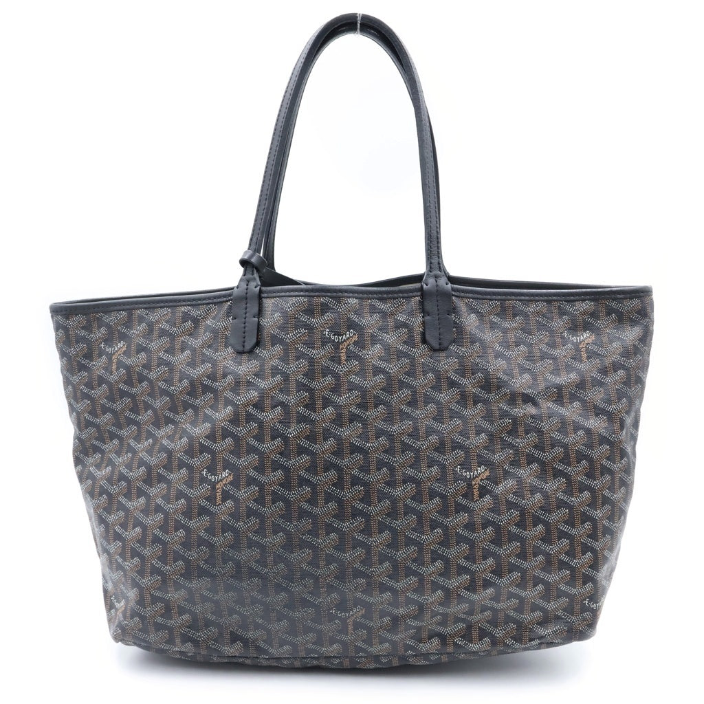 GOYARD(ゴヤール) サンルイPM ハンドバッグ トートバッグ ブラック レザー レディース