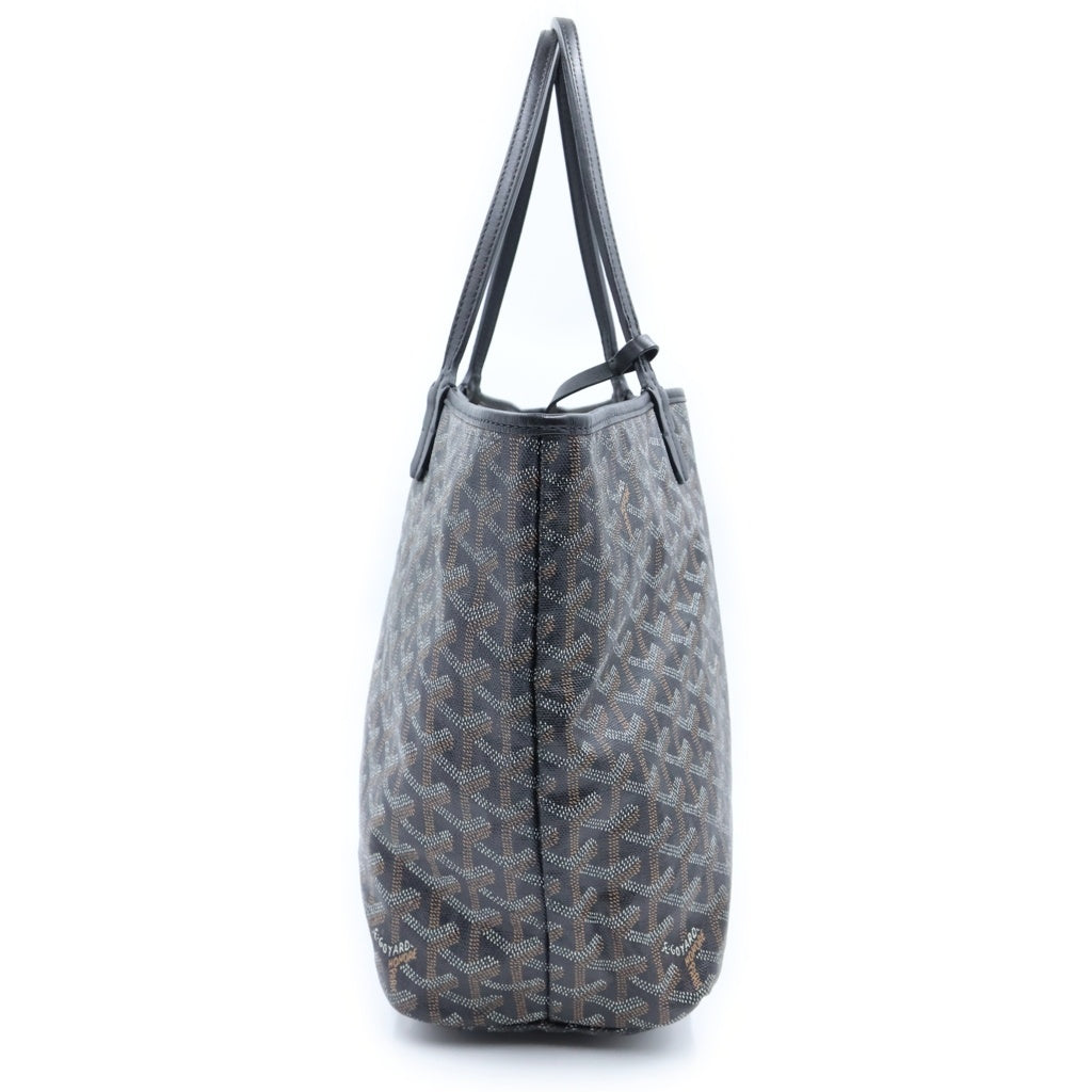 GOYARD(ゴヤール) サンルイPM ハンドバッグ トートバッグ ブラック レザー レディース