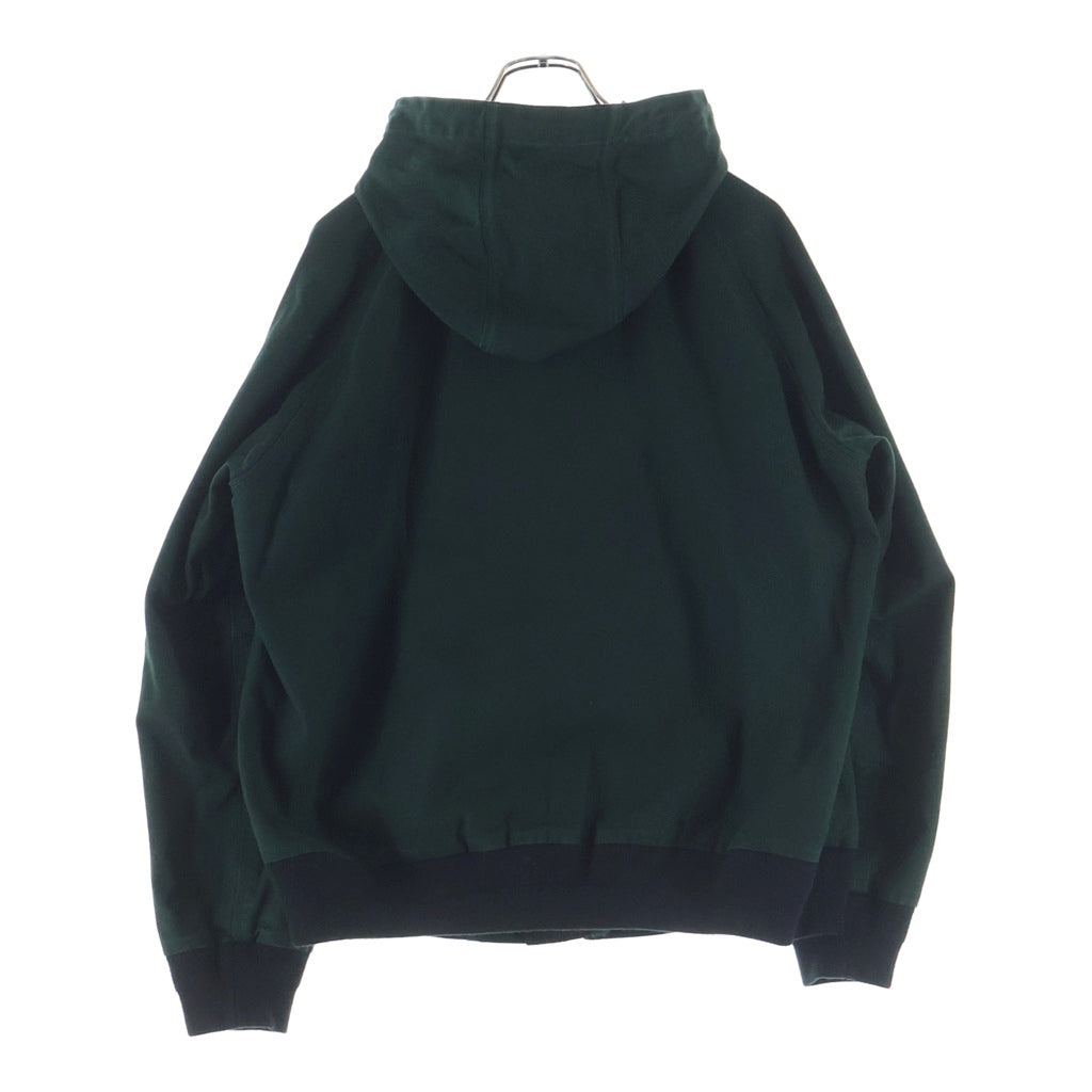 Sacai(サカイ) 25AW ×CARHARTT WIP Washed Duck Hooded フーデッドダックジャケット グリーン 03859M